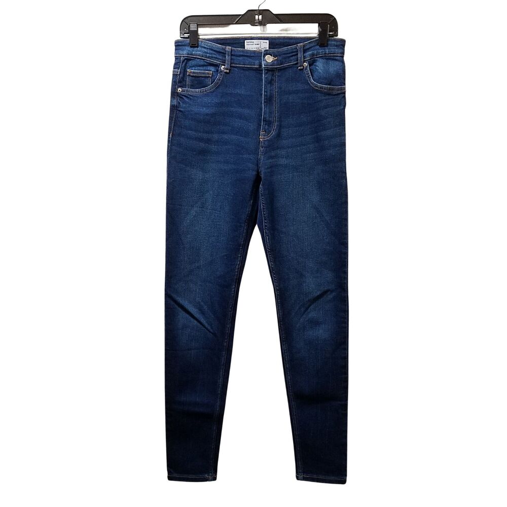 Bershka Jeans Women’s 6 High Waist Skinny Stretch Denim